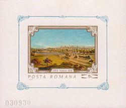 Общий вид города Сибиу, со старинной гравюры (1808 г.)