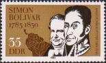 С. Боливар и А. Гумбольдт, карта северной части Южной Америки
