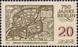 Городской план Берлина 1648 г.