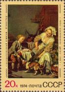 Ж. Грез. «Балованное дитя». 1765 г.