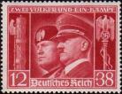 Адольф Гитлер (1889-1945) и Бенито Муссолини (1883-1945)