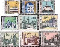 Чехословакия  1965 «Стандартный выпуск. Города»