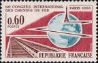 Франция  1966 «9-й Международный железнодорожный конгресс. Париж»