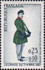 Франция  1967 «День почтовой марки»