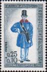 Франция  1968 «День почтовой марки»