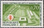 Франция  1969 «Новое здание Инженерной школы в Шатне-Малабри»