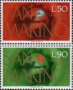 Сан-Марино  1974 «100-летие Всемирного почтового союза (ВПС)»