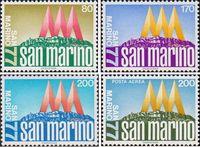 Сан-Марино  1977 «Международная филателистическая выставка «San Marino 77». Сан-Марино»