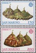 Сан-Марино  1977 «Европа. Ландшафты»