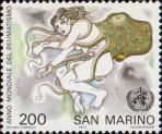 Сан-Марино  1977 «Всемирный год борьбы с ревматизмом»