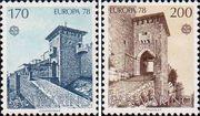Сан-Марино  1978 «Европа. Архитектурные памятники»