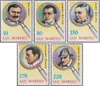 Сан-Марино  1979 «Известные вымышленные детективы»