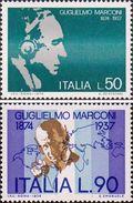 Италия  1974 «100-летие со дня рождения Гульельмо Маркони»