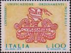 Италия  1975 «100-летие объединения итальянских правовых организаций»