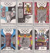 Чехословакия  1968 «XIX Олимпийские игры в Мехико. Мексика»