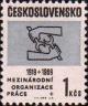 Чехословакия  1969 «50-летие Международной организации труда (МОТ)»