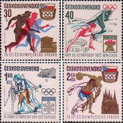 Чехословакия  1971 «75-летие Чехословацкого Олимпийского комитета и Олимпийские игры 1972 года»