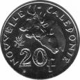  Новая Каледония  20 франков 2010 [KM# 12a] 