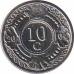  Нидерландские Антильские острова  10 центов 2004 [KM# 34] 
