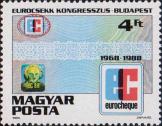 Венгрия  1988 «20-летие системы «Еврочек» и конгресс в Будапеште»