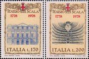 Италия  1978 «200-летие театра Ла Скала»