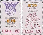 Италия  1979 «Чемпионат Европы по баскетболу. Турин»