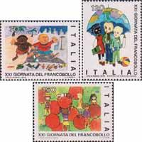 Италия  1979 «День почтовой марки. Детские рисунки»