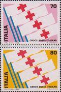 Италия  1980 «1-я Международная филателистическая выставка итальянского Красного Креста»