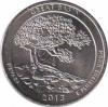  США  25 центов 2013.06.10 [KM# New] Национальный парк Грейт-Бейсин