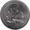  США  25 центов 2013.11.04 [KM# New] Национальный мемориал Маунт-Рашмор