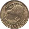  Новая Зеландия  1 доллар 1990 [KM# 78] 