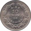  Гондурас  10 сентаво 1980 [KM# 76.2] 