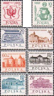 Польша  1965 «700-летие Варшавы. Стандартный выпуск»
