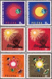 Польша  1965 «Международный год спокойного Солнца (1964-1965)»