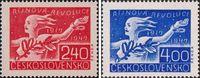 Чехословакия  1947 «30-я годовщина Октябрьской социалистической революции»