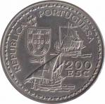  Португалия  200 эскудо 1994 [KM# 670] 600-летие со дня рождения Генриха Мореплавателя. 