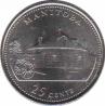  Канада  25 центов 1992 [KM# 214] Манитоба. 