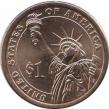  США  1 доллар 2013 [KM# 550] Вудро Вильсон