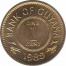  Гайана  1 цент 1989 [KM# 31] 