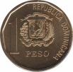  Доминиканская Республика  1 песо 2008 [KM# 80.2] 