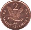  Фолклендские острова  2 пенса 1998 [KM# 3a] 