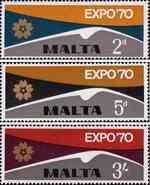Мальта  1970 «Всемирная выставка Expo-70, Осака»