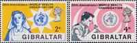 Гибралтар  1968 «20-летие всемирной организации здравоохранения (ВОЗ)»