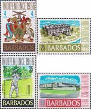 Барбадос  1966 «Независимость Барбадоса»