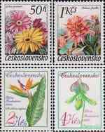 Чехословакия  1980 «Выставки цветов в Оломоуце и Братиславе»