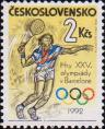 Чехословакия  1992 «XXV летние Олимпийские игры. 1992. Барселона. Испания»