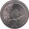  США  25 центов 2015.04.06 [KM# New] Национальный заповедник Кисатчи
