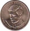  США  1 доллар 2015 [KM# New] Джон Кеннеди