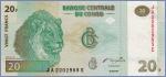 Конго 20 франков  2003 Pick# 94