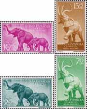 Испанская Гвинея  1957 «День почтовой марки. Фауна»